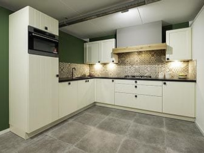 Landelijke fabriekskeuken