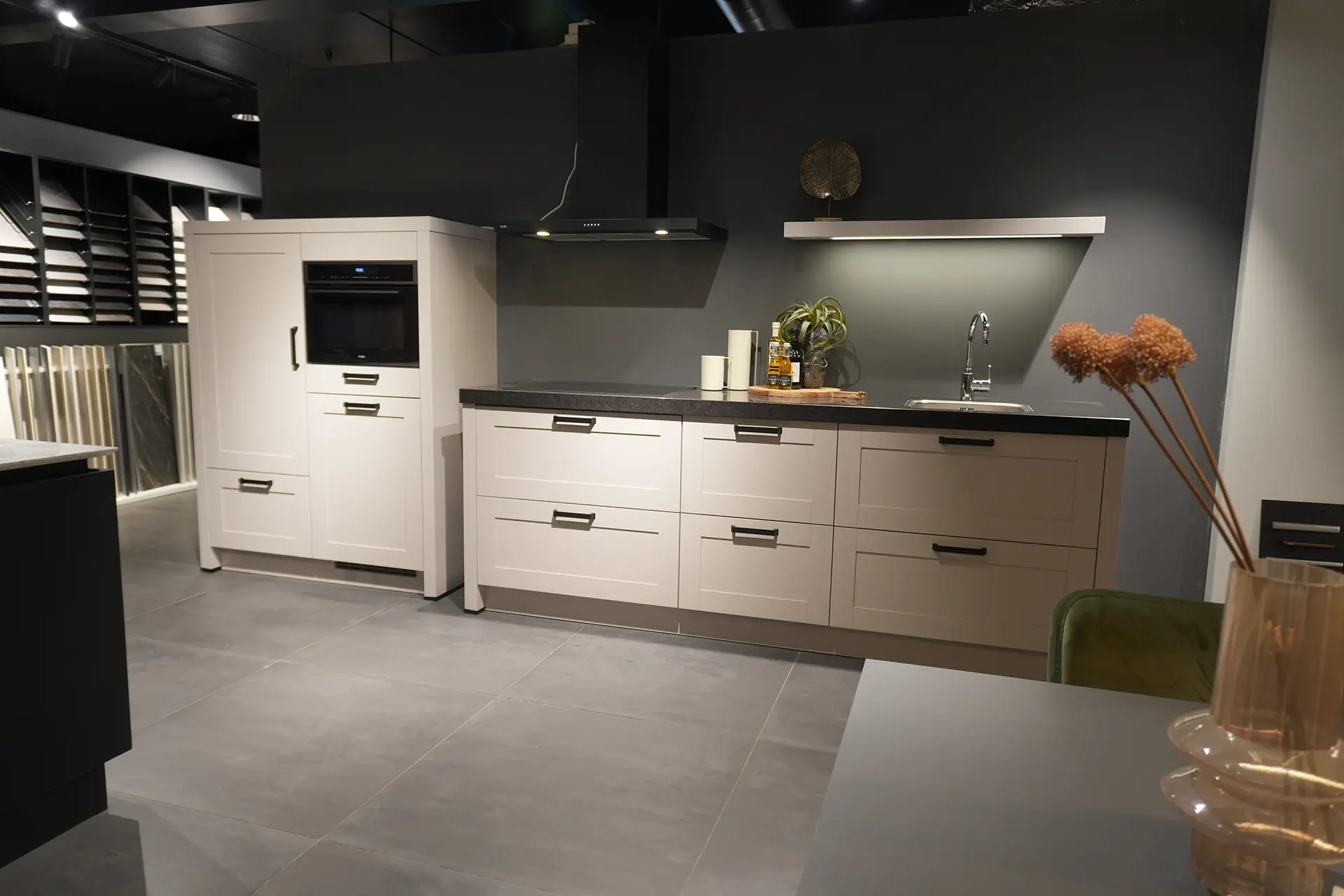 Landelijke Schüller Casa keuken in zandgrijs