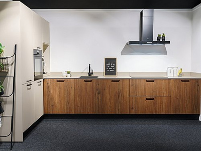 Laser Soft crème hoekkeuken